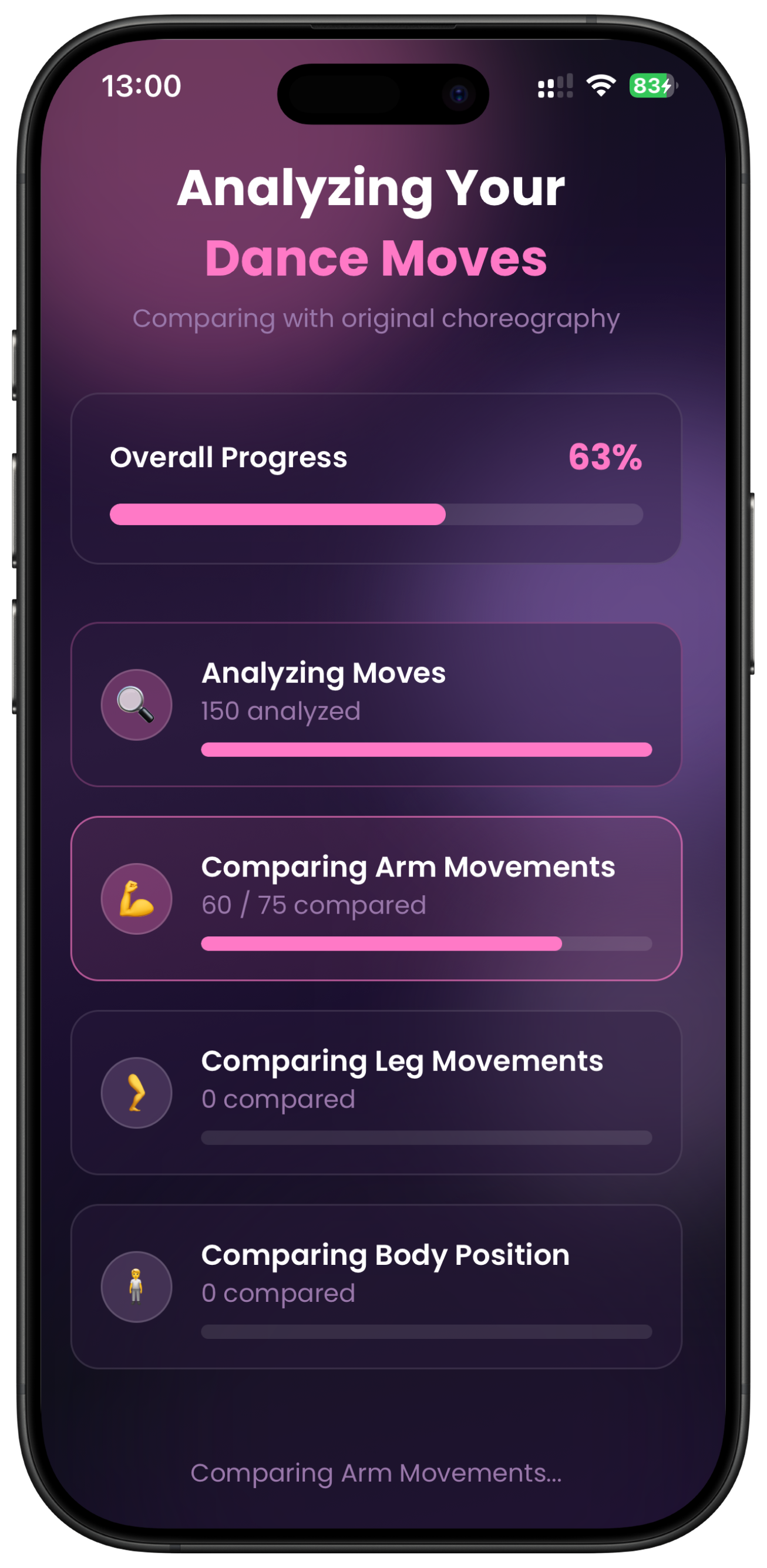 Analyzing your dance moves